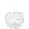 Boa Taklampa 25cm Vit