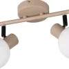 Boba Vägglampa 2-delad E14 varmbeige