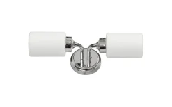 Boda 2L Vägglampa Krom IP44