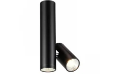 Bogard Twin Takspotlight Matt svart LED 2x5W 3000K