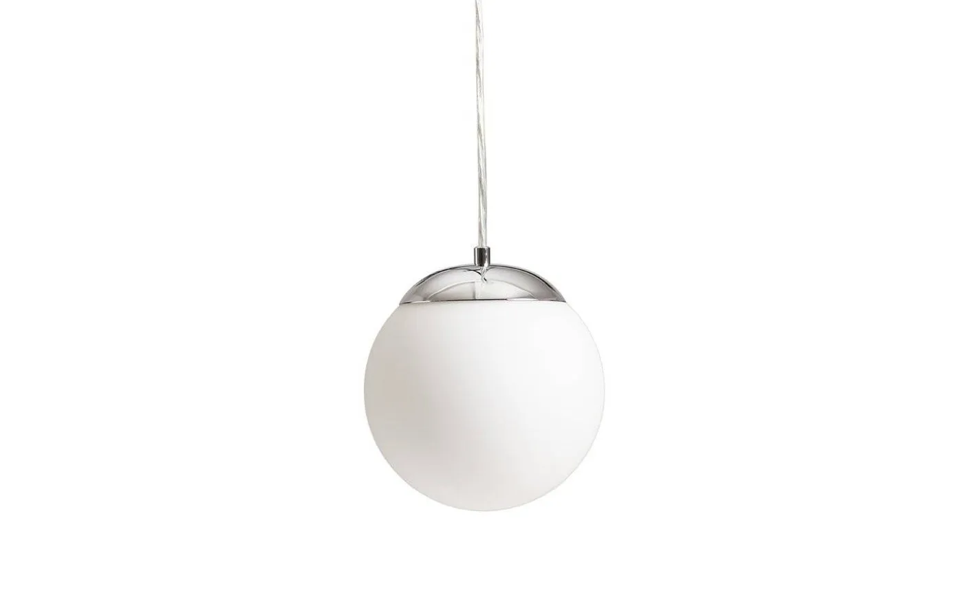 Bolly Fönsterlampa 17cm Krom/Opal IP44