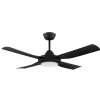 Bondi 1 Takfläkt 122cm Svart Med LED-Lampa