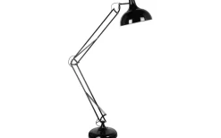 Borgillio Golvlampa 190cm Svart