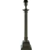 Boscolo Lampfot 53cm Antik Silver