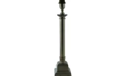 Boscolo Lampfot 53cm Antik Silver