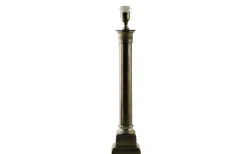 Boscolo Lampfot 62cm Antik Silver