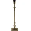 Boss Lampfot 49cm Antik Silver