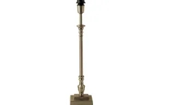 Boss Lampfot 49cm Antik Silver