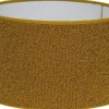 Boucle Cylinder Lampskärm Ø25cm Guldgul