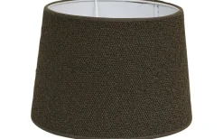 Boucle Lampskärm Ø24cm Brun