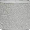 Boucle Lampskärm Oval 25cm Beige