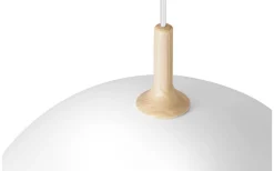 Bowl Taklampa 59cm Mattvit