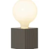 Box Bordslampa 10cm Brun