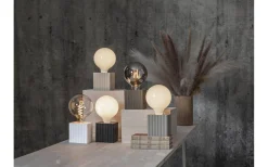 Box Bordslampa 10cm Vit