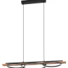 Boyal Taklampa 101cm LED 40W 3000K Svart/Rustik