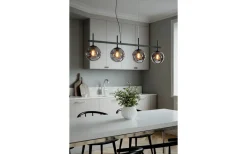 Boyle Taklampa 117cm Rökgrå