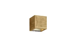 Brad Vägglampa LED 11cm trä
