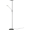 Brantford Golvlampa LED i borstat stål