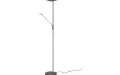 Brantford Golvlampa LED i borstat stål