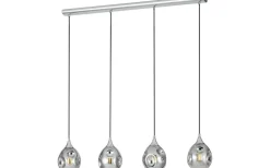 Bregalla Taklampa 109cm Svart Glas