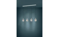 Bregalla Taklampa 109cm Svart Glas