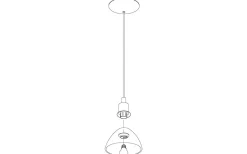 Brenda Fönsterlampa 19,5cm Vit