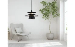 Brenda Taklampa 32cm Svart