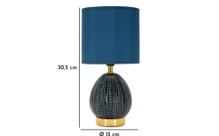 Brezza Bordslampa 30,5cm Blå