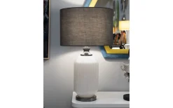Brighty Bordslampa 65cm Vit/Grå