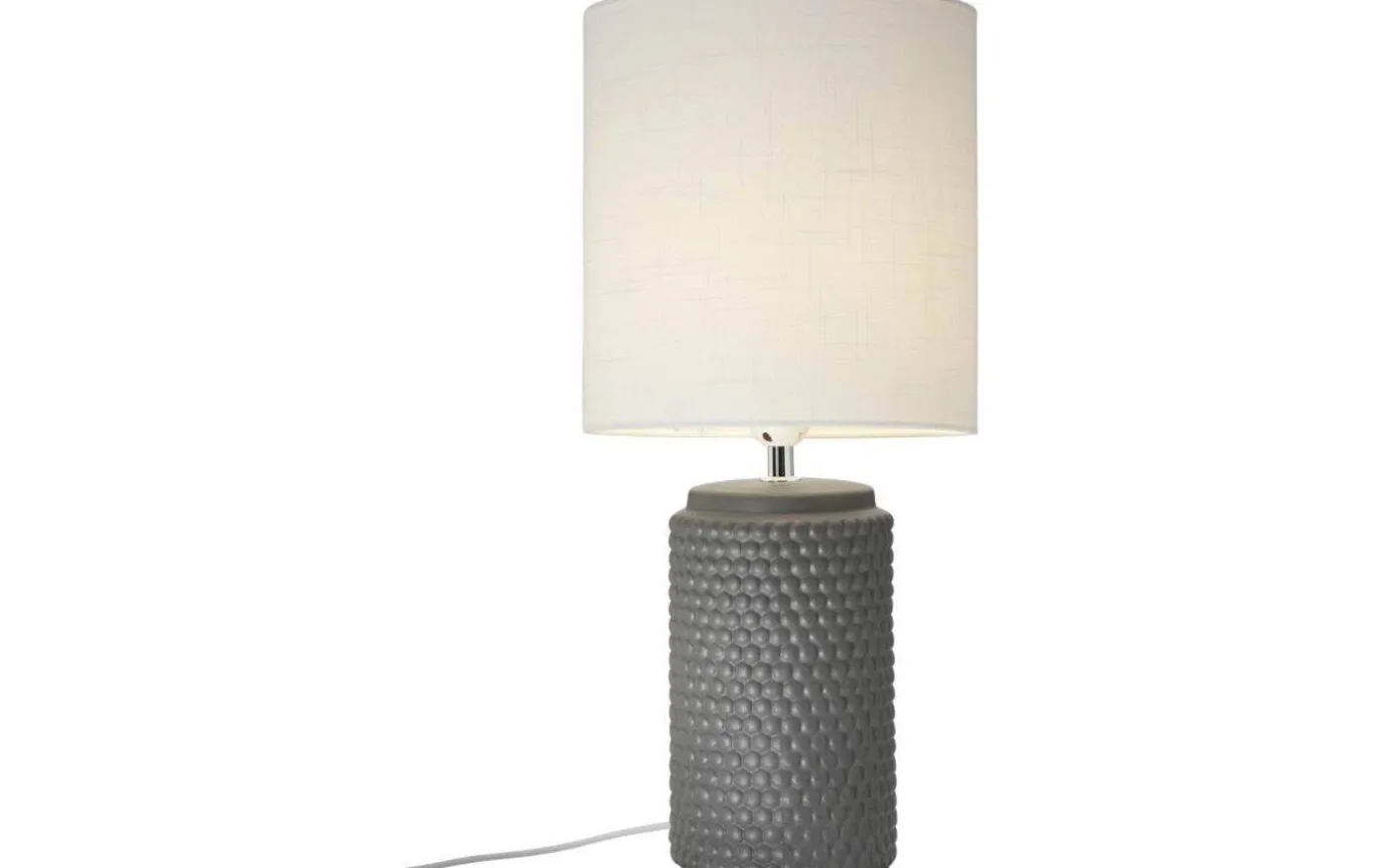 Bubble XL Bordslampa 50cm Grå/Vit