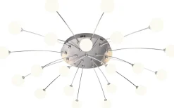 Bullet Plafond LED borstat stål