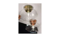 Bullo Plafond 27cm Mässing/Klar