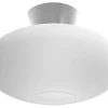Bullo XL Plafond 38cm Aluminium/Opal