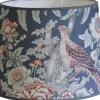 Burdett Lampskärm Ø30cm Blå Laura Ashley