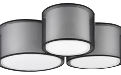 Burton Plafond 3-delad E27 mattsvart