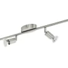Buzz Takspotlight 69cm GU10 LED 3000K 4x2,8W Nickel