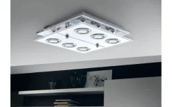 Cabo Plafond 34cm Krom