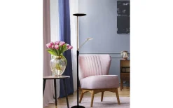 Cadiz Golvlampa 186cm LED 28W+5W 3000K Svart/Mässing