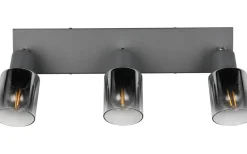 Cadiz Spotlight 3-delad E14 antracit/förkromad