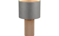 Canio Bordslampa 27cm E27 trä/grå