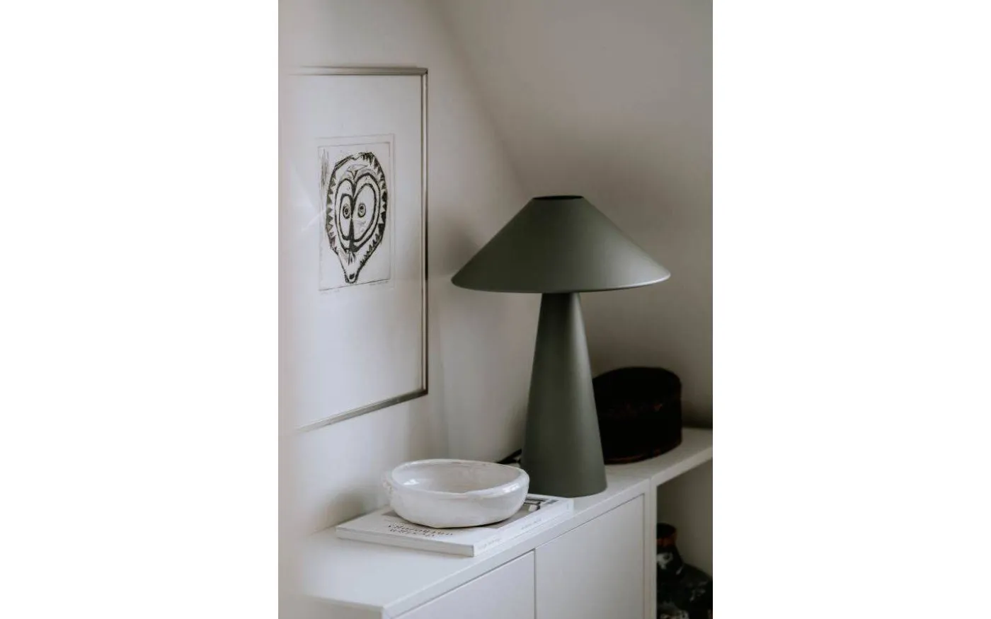 Cannes Bordslampa 40cm Grön