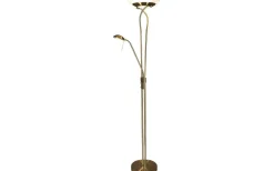 Cannes Golvlampa 180cm LED 25W+5W 3000K Antik