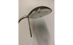 Cannes Golvlampa 1,8m LED 3000K 25W+5W Dimbar Svart/Krom