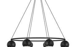 Cantallops Taklampa 115cm 6L Svart