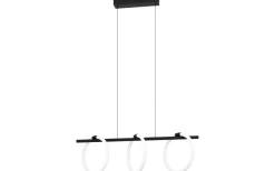 Caranacoa Taklampa 78cm LED 3000K 3x9W Svart