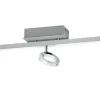 Cardillio Takspotlight 69cm LED 3000K 3x3,2W + 2x3,3W Krom