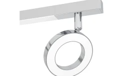 Cardillio Takspotlight 69cm LED 3000K 3x3,2W + 2x3,3W Krom
