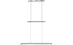 Cardito Hisslampa 70cm LED 2700-5000K 24W Krom/Kristall
