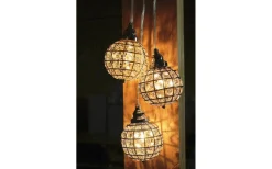 Carlo Fönsterlampa Kristall K9 10cm Krom