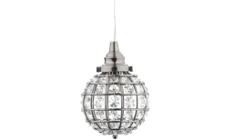 Carlo Fönsterlampa Kristall K9 10cm Svart Nickel